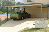 Flat carport patio
