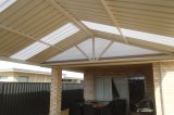 gable patio polycarbonate infill